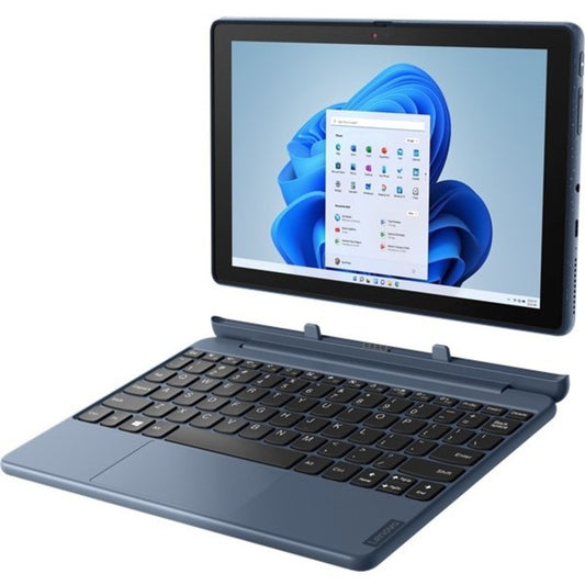 Ordinateur portable 2 en 1 détachable à écran tactile Lenovo 10w 82ST0001CF 10,1" - WUXGA - 1920 x 1200 - Qualcomm - 4 Go de RAM totale - 4 Go de mémoire intégrée - 64 Go de mémoire flash - Bleu abysse 82ST0001CF