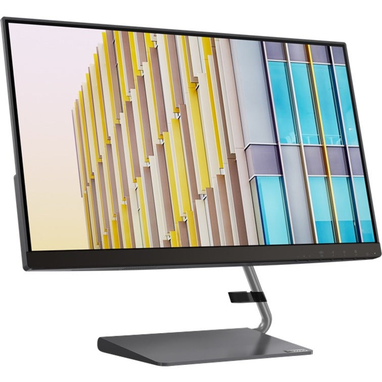 Moniteur LCD WLED WQHD Lenovo Q24h-10 23,8" - 16:9 - Gris 66A8GCC6US