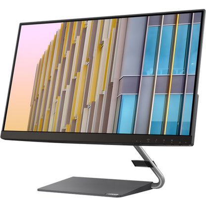 Moniteur LCD WLED WQHD Lenovo Q24h-10 23,8" - 16:9 - Gris 66A8GCC6US