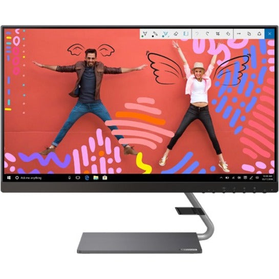 Moniteur LCD WLED WQHD Lenovo Q24h-10 23,8" - 16:9 - Gris 66A8GCC6US