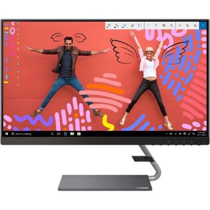 Moniteur LCD WLED WQHD Lenovo Q24h-10 23,8" - 16:9 - Gris 66A8GCC6US