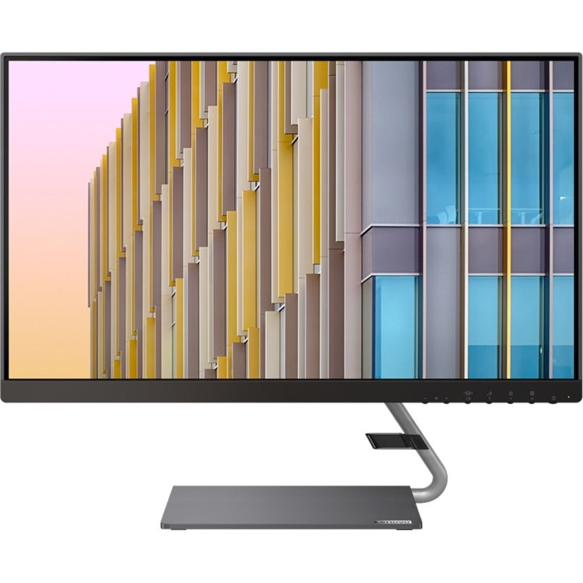 Moniteur LCD WLED WQHD Lenovo Q24h-10 23,8" - 16:9 - Gris 66A8GCC6US