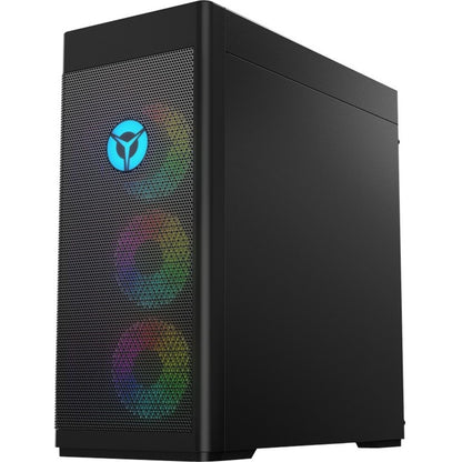 Ordinateur de bureau de jeu Lenovo Legion T7 34IAZ7 90S1000JUS - Intel Core i9 12e génération i9-12900K Hexadéca-core (16 cœurs) 3,20 GHz - 64 Go RAM DDR5 SDRAM - 2 To SSD M.2 PCI Express NVMe 4.0 x4 - Tour - Noir 90S1000JUS