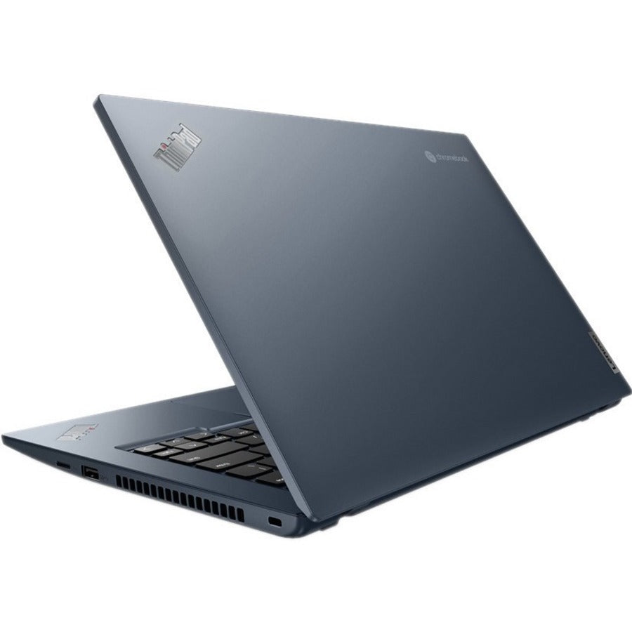 Lenovo ThinkPad C14 Gen 1 21C9000GCZ LTE, UMTS, Chromebook 14" UMTS - Full HD - 1920 x 1080 - Intel Core i5 12e génération i5-1245U Deca-core (10 cœurs) 3,30 GHz - 8 Go de RAM totale - SSD 256 Go - Bleu abysse 21C9000GCZ