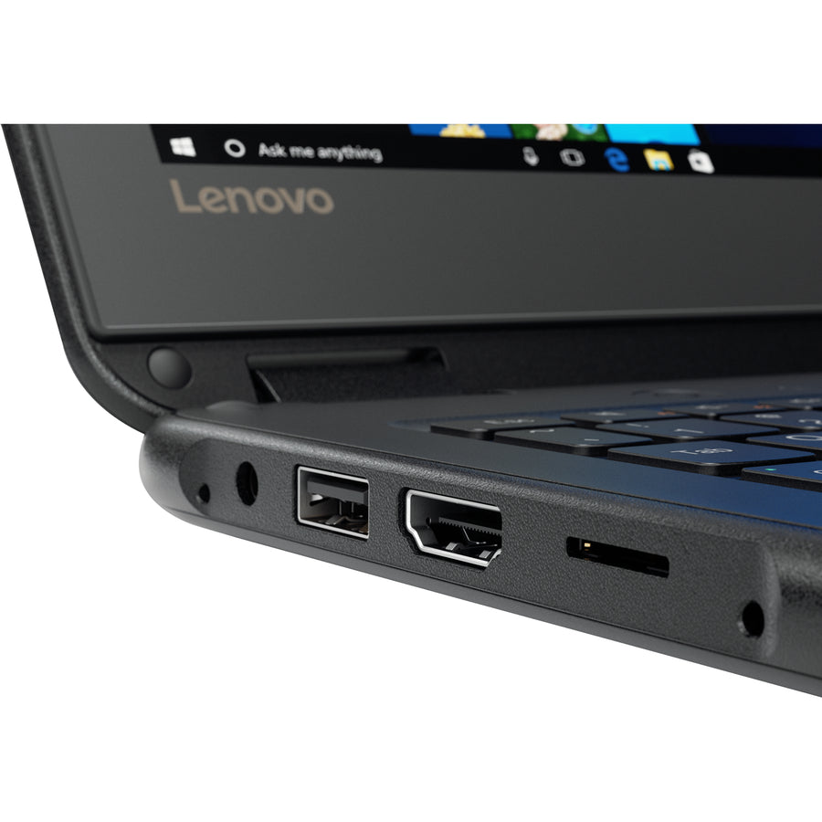 Netbook Lenovo N23 80UR001FUS 11,6" - 1366 x 768 - Intel Celeron N3060 Dual-core (2 Core) 1,60 GHz - 4 Go de RAM totale - 32 Go de mémoire flash - Noir 80UR001FUS