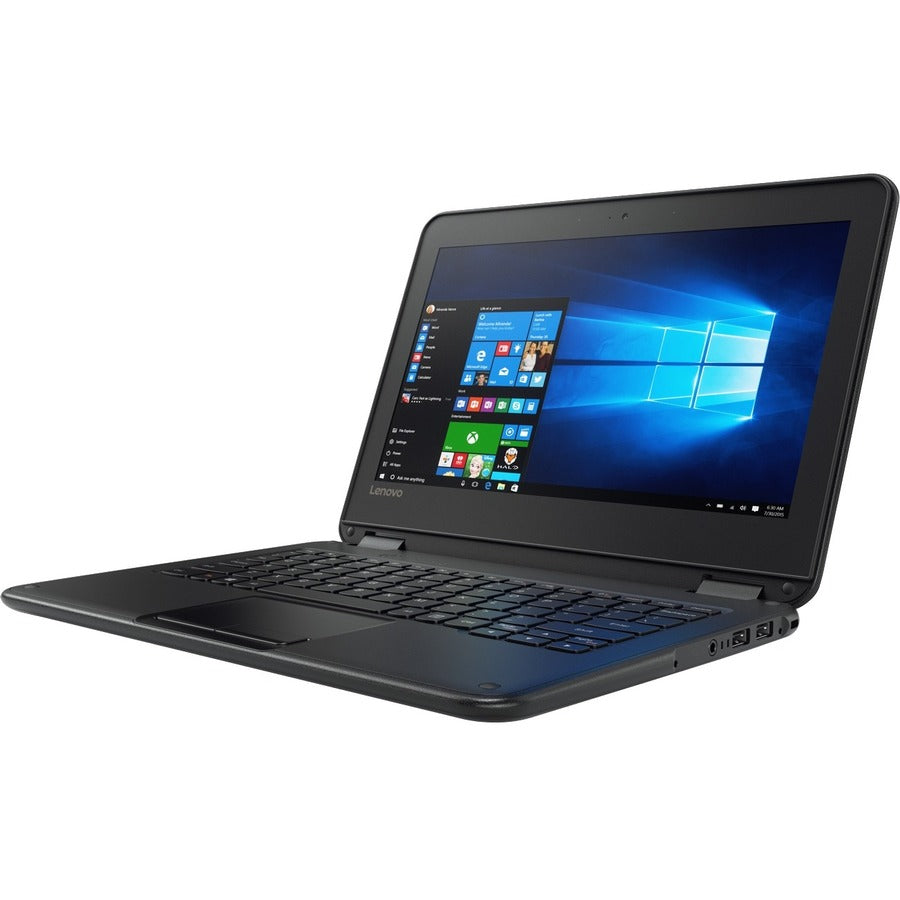 Netbook Lenovo N23 80UR001FUS 11,6" - 1366 x 768 - Intel Celeron N3060 Dual-core (2 Core) 1,60 GHz - 4 Go de RAM totale - 32 Go de mémoire flash - Noir 80UR001FUS