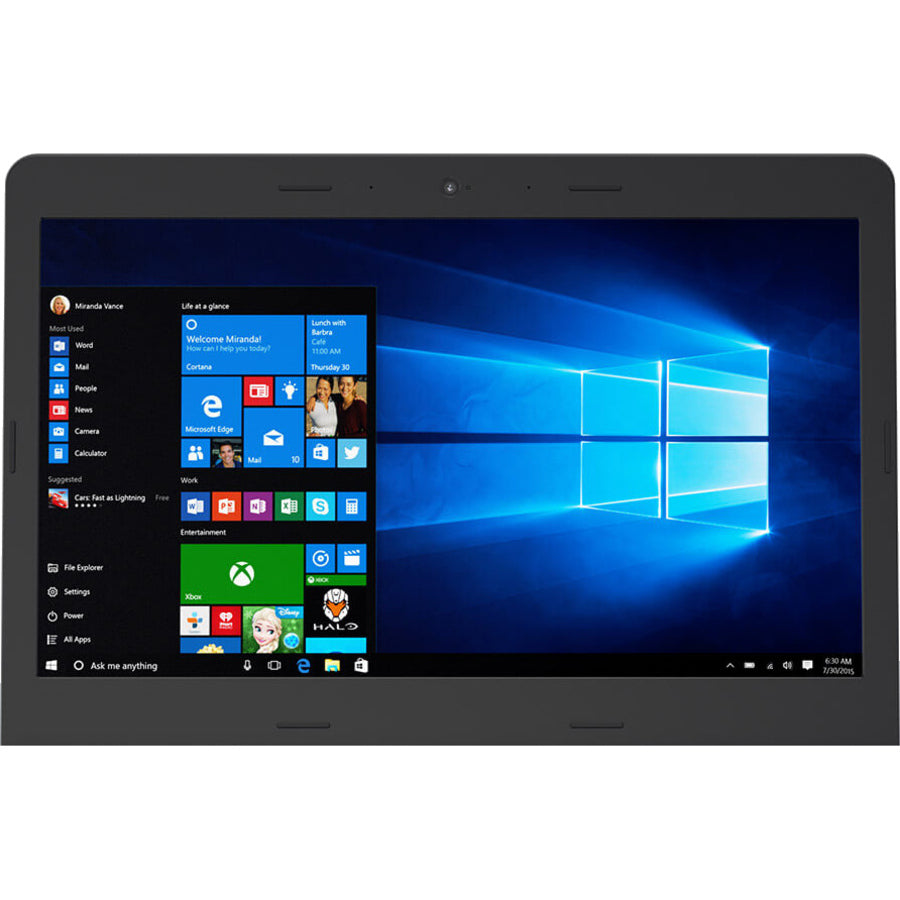 Ordinateur portable Lenovo ThinkPad E470 20H10065CA 14" - 1366 x 768 - Intel Core i3 6e génération i3-6006U Dual-core (2 cœurs) 2 GHz - 4 Go de RAM totale - Disque dur 500 Go - Noir 20H10065CA