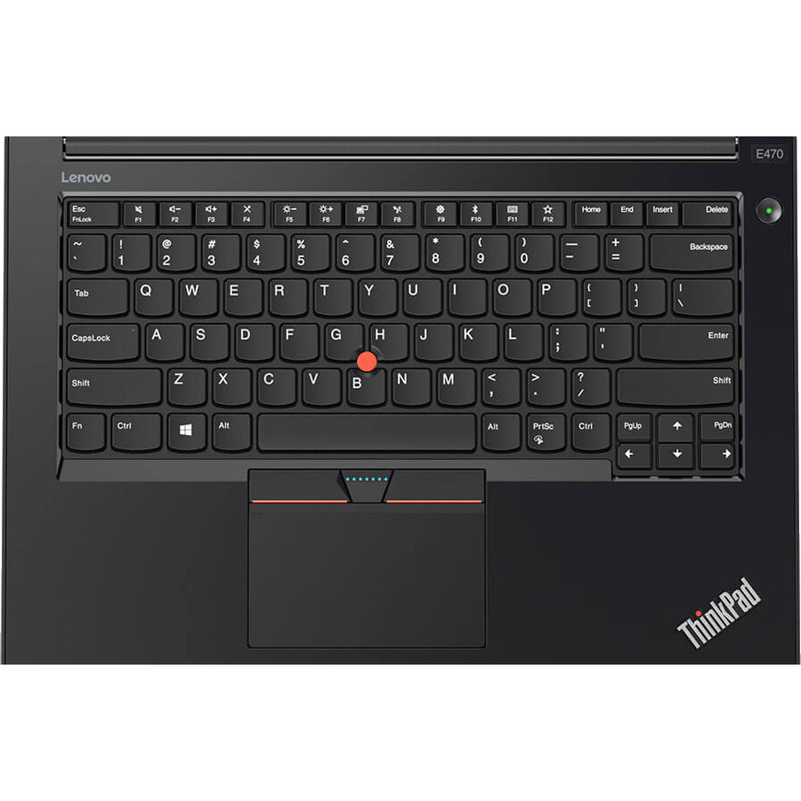 Ordinateur portable Lenovo ThinkPad E470 20H10065CA 14" - 1366 x 768 - Intel Core i3 6e génération i3-6006U Dual-core (2 cœurs) 2 GHz - 4 Go de RAM totale - Disque dur 500 Go - Noir 20H10065CA