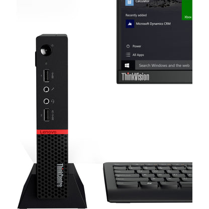 Client léger Lenovo ThinkCentre M715q 10VL000JCA - AMD A-Series A6-8570E Dual-core (2 cœurs) 3 GHz 10VL000JCA