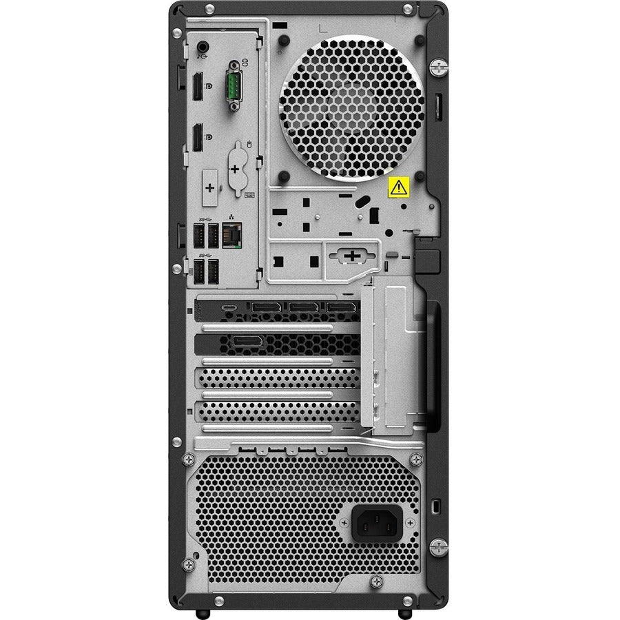 Lenovo ThinkStation P350 30E3003ECA Workstation - 1 x Intel Core i9 Octa-core (8 Core) i9-11900 11th Gen 2.50 GHz - 16 GB DDR4 SDRAM RAM - 512 GB SSD - Tower - Raven Black 30E3003ECA