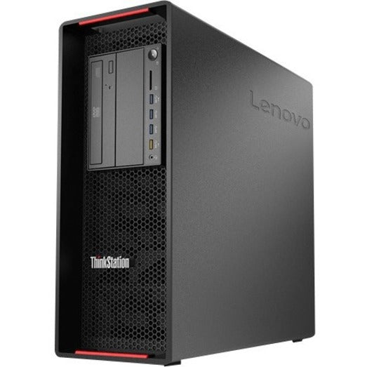 Station de travail Lenovo ThinkStation P710 30B70024US - 1 x Intel Xeon Dodeca-core (12 Core) E5-2650 v4 2,20 GHz - 16 Go de RAM DDR4 SDRAM - 1 To de disque dur - 256 Go de SSD - Noir graphite 30B70024US