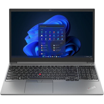 Ordinateur portable Lenovo ThinkPad E15 Gen 4 21E6007JCA 15,6" - Full HD - 1920 x 1080 - Intel Core i7 12e génération i7-1255U Deca-core (10 cœurs) - 16 Go de RAM totale - 8 Go de mémoire embarquée - 256 Go SSD - Mineral Metallic 21E6007JCA
