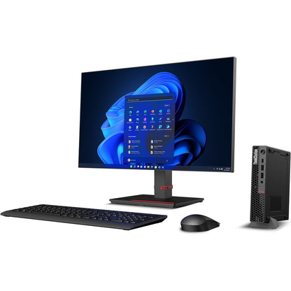 Lenovo ThinkStation P360 30FA001DUS Workstation - 1 x Intel Core i9 Hexadeca-core (16 Core) i9-12900T 12th Gen 1.40 GHz - 16 GB DDR5 SDRAM RAM - 512 GB SSD - Tiny - Black 30FA001DUS