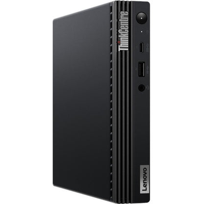 Ordinateur de bureau Lenovo ThinkCentre M60e 11LV0089CA - Intel Core i5 10e génération i5-1035G1 Quad-core (4 cœurs) 1 GHz - 8 Go de RAM DDR4 SDRAM - 256 Go NVMe M.2 PCI Express PCI Express NVMe 3.0 x4 SSD - Minuscule - Noir 11LV0089CA