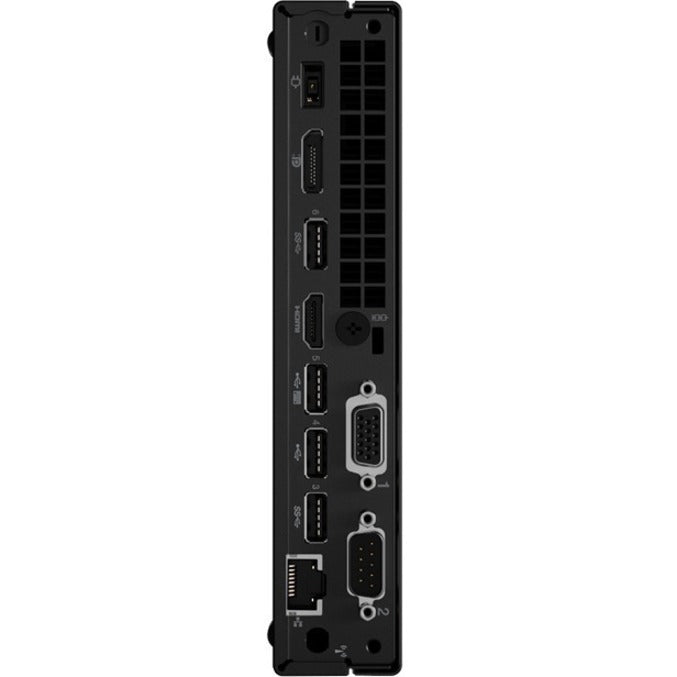 Ordinateur de bureau Lenovo ThinkCentre M60e 11LV0089CA - Intel Core i5 10e génération i5-1035G1 Quad-core (4 cœurs) 1 GHz - 8 Go de RAM DDR4 SDRAM - 256 Go NVMe M.2 PCI Express PCI Express NVMe 3.0 x4 SSD - Minuscule - Noir 11LV0089CA