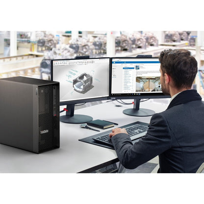 Lenovo ThinkStation P348 30EQ025CUS Workstation - 1 x Intel Core i5 Hexa-core (6 Core) i5-11600 11th Gen 2.80 GHz - 16 GB DDR4 SDRAM RAM - 512 GB SSD - Tower 30EQ025CUS