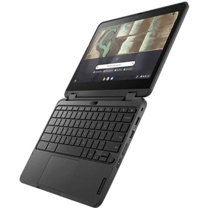 Lenovo 500e Chromebook Gen 3 82JB0000US Chromebook convertible 2 en 1 11,6" LTE Advanced - HD - 1366 x 768 - Intel Celeron N5100 Quad-core (4 Core) 1,10 GHz - 4 Go de RAM totale - 32 Go de mémoire flash - Gris 82JB0000US