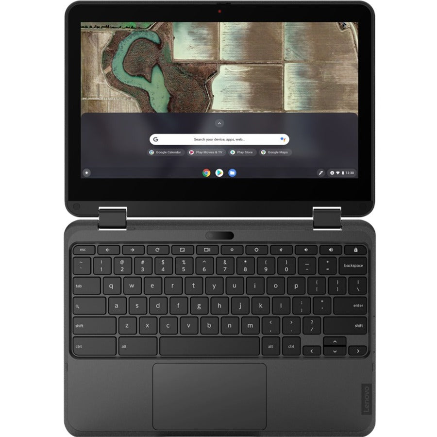Lenovo 500e Chromebook Gen 3 82JB0000US Chromebook convertible 2 en 1 11,6" LTE Advanced - HD - 1366 x 768 - Intel Celeron N5100 Quad-core (4 Core) 1,10 GHz - 4 Go de RAM totale - 32 Go de mémoire flash - Gris 82JB0000US