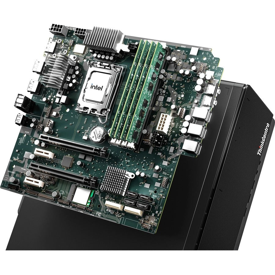 Ordinateur de bureau Lenovo ThinkCentre M90t Gen 3 11TN003UUS - Intel Core i7 12e génération i7-12700 Dodeca-core (12 cœurs) 2,10 GHz - 16 Go RAM DDR5 SDRAM - 512 Go SSD M.2 PCI Express NVMe 4.0 x4 - Tour - Noir 11TN003UUS