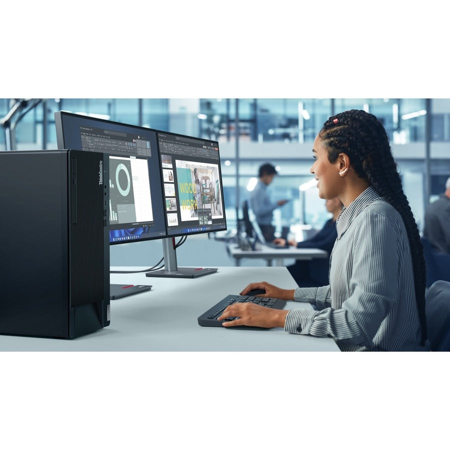 Ordinateur de bureau Lenovo ThinkCentre M90t Gen 3 11TN003UUS - Intel Core i7 12e génération i7-12700 Dodeca-core (12 cœurs) 2,10 GHz - 16 Go RAM DDR5 SDRAM - 512 Go SSD M.2 PCI Express NVMe 4.0 x4 - Tour - Noir 11TN003UUS