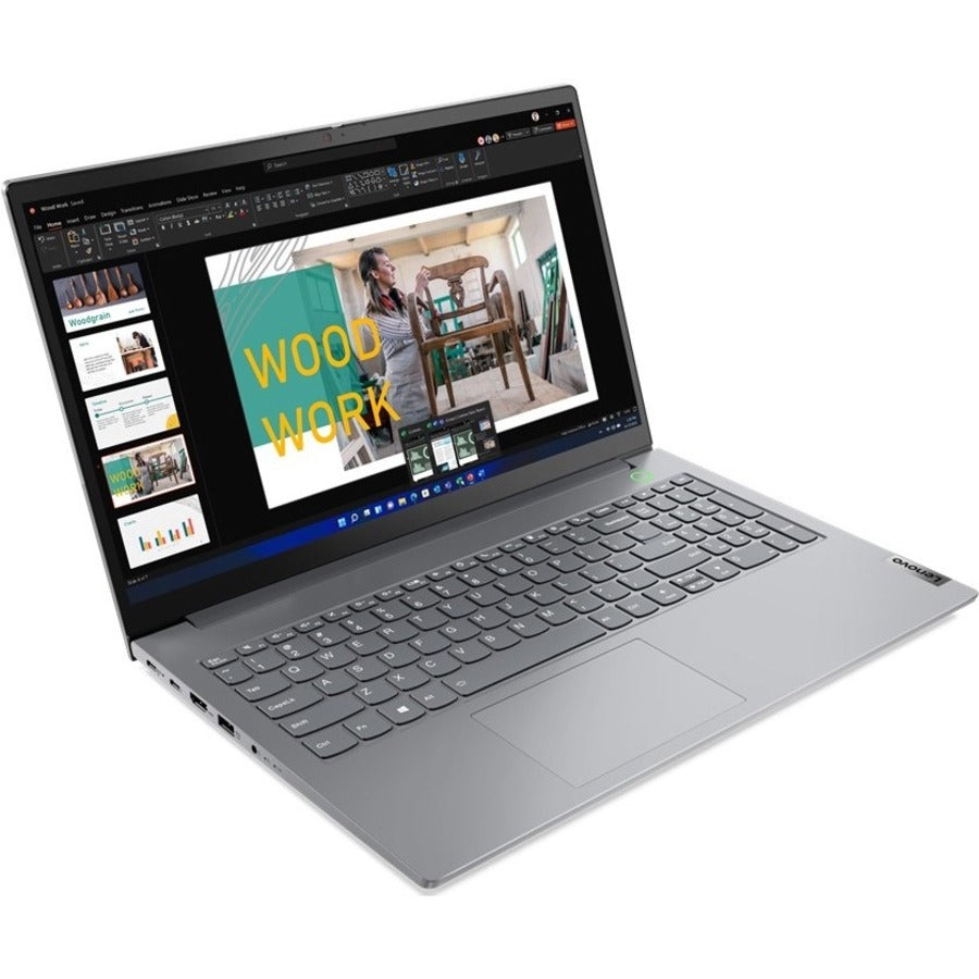 Ordinateur portable Lenovo ThinkBook 15 G4 IAP 21DJ000QCA 15,6" - Full HD - 1920 x 1080 - Intel Core i5 12e génération i5-1235U Deca-core (10 cœurs) 1,30 GHz - 8 Go de RAM totale - 8 Go de mémoire embarquée - SSD 256 Go - Gris minéral 21DJ000QCA