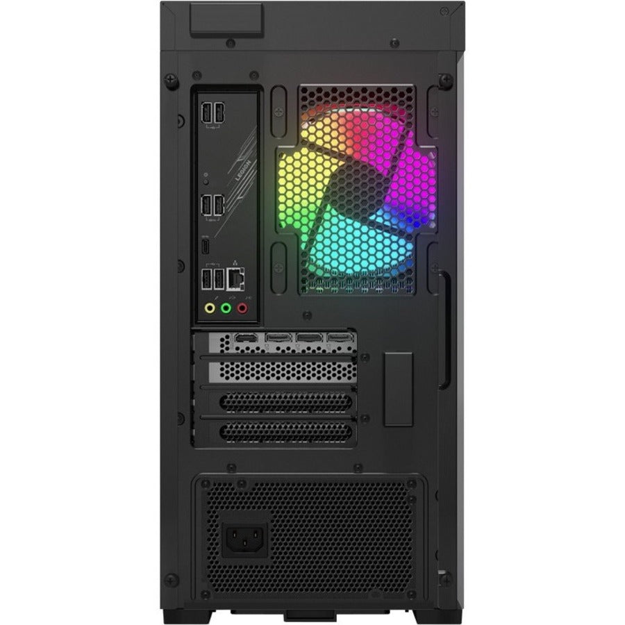Ordinateur de bureau de jeu Lenovo Legion T5 26IAB7 90SU001BUS - Intel Core i7 12e génération i7-12700 Dodeca-core (12 cœurs) 2,10 GHz - 16 Go RAM DDR5 SDRAM - 1 To SSD M.2 PCI Express NVMe 4.0 x4 - Tour - Noir 90SU001BUS