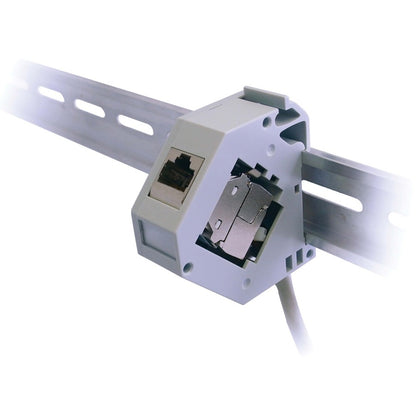 Boîtier de montage Tripp Lite by Eaton N063-001-ENC-K1 pour module Keystone, coupleur en ligne - Gris - Conforme TAA N063-001-ENC-K1