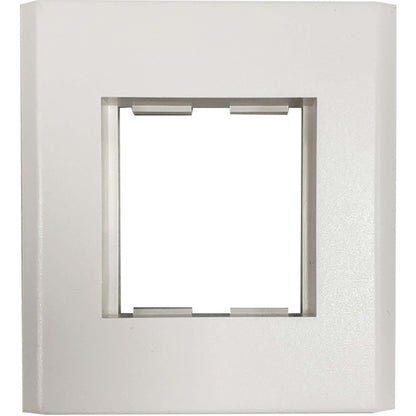 Tripp Lite by Eaton Single-Gang French-Style Gang Frame, White, TAA N042F-WF1