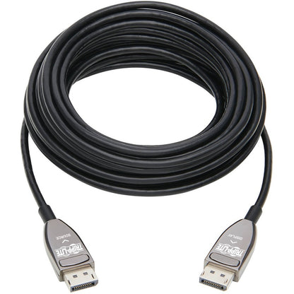Câble optique actif à fibre optique DisplayPort Tripp Lite by Eaton P580F3-10M-8K6, M/M, noir, 10 m (33 pi) P580F3-10M-8K6