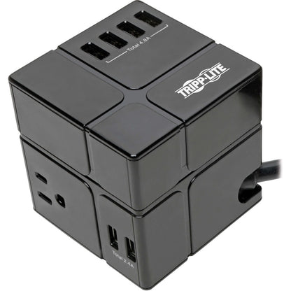 Parasurtenseur/protecteur de surtension à 9 prises Tripp Lite par Eaton Safe-IT TLP368CUBEUAM TLP368CUBEUAM