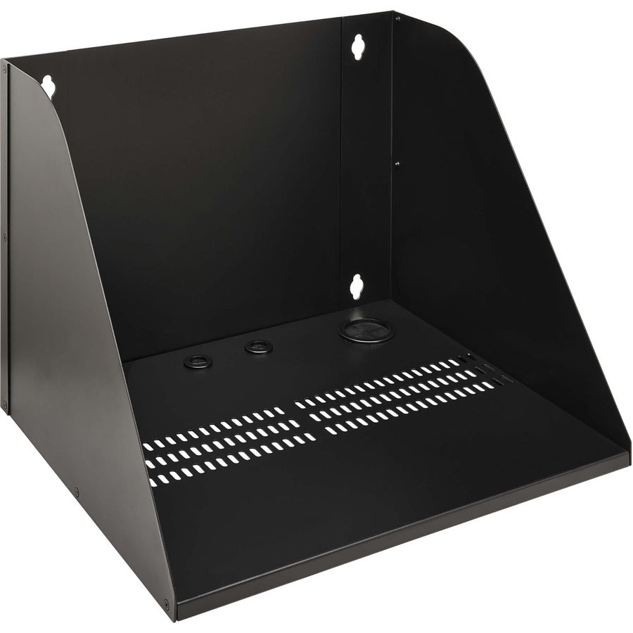 Tripp Lite by Eaton SRWOSHELFSM Mounting Shelf for Network Equipment, Rack, Router, Switch, Server - Black SRWOSHELFSM