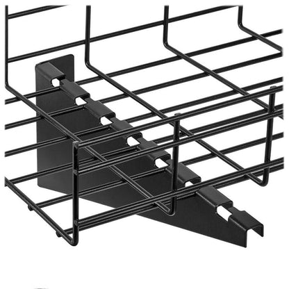 Tripp Lite by Eaton SmartRack SRWBWALLBRKTHD Mounting Bracket for Cable Tray - Black SRWBWALLBRKTHD