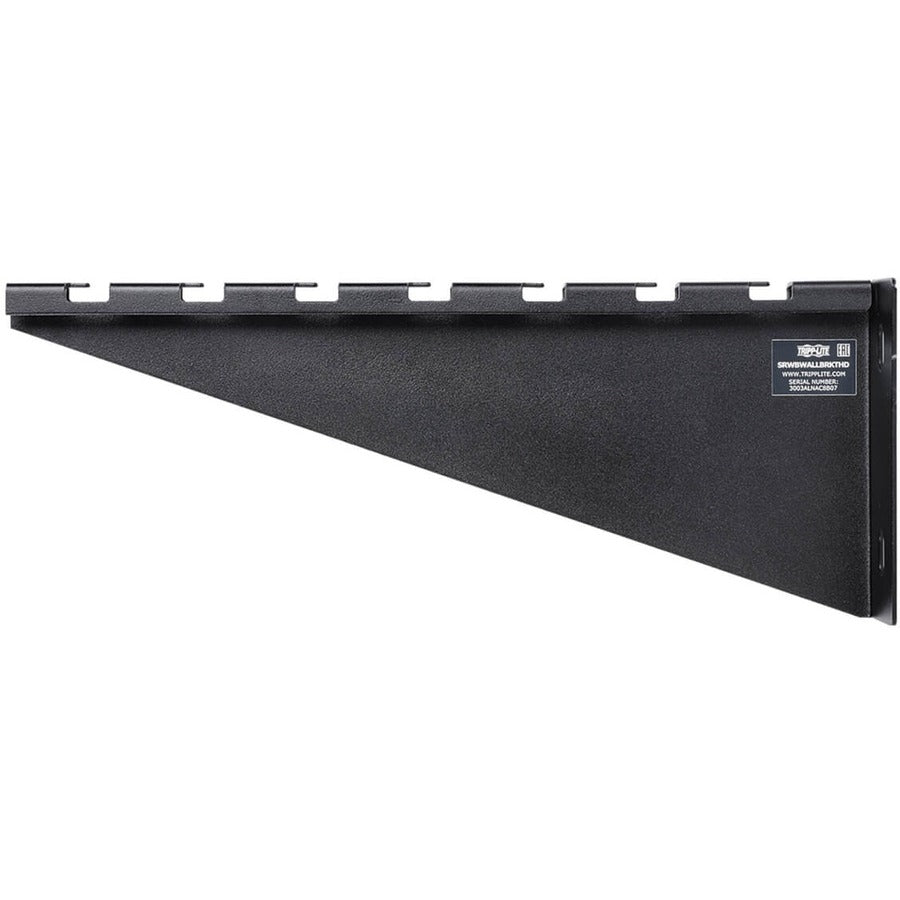 Tripp Lite by Eaton SmartRack SRWBWALLBRKTHD Mounting Bracket for Cable Tray - Black SRWBWALLBRKTHD