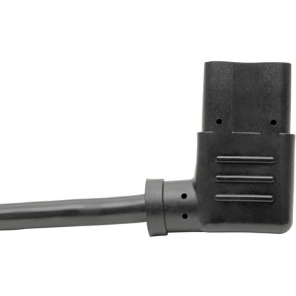 Câble d'alimentation pour ordinateur Tripp Lite 6 pieds 5-15P vers angle droit C13 10A 18AWG 6' P006-006-13RA