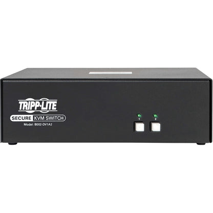 Commutateur KVM DVI-I 2 ports certifié NIAP PP3.0 Tripp Lite par Eaton B002-DV1A2 B002-DV1A2