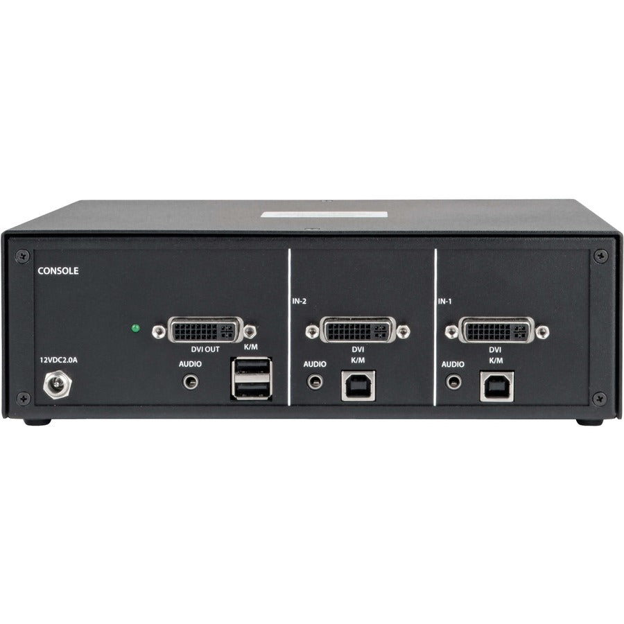 Commutateur KVM DVI-I 2 ports certifié NIAP PP3.0 Tripp Lite par Eaton B002-DV1A2 B002-DV1A2