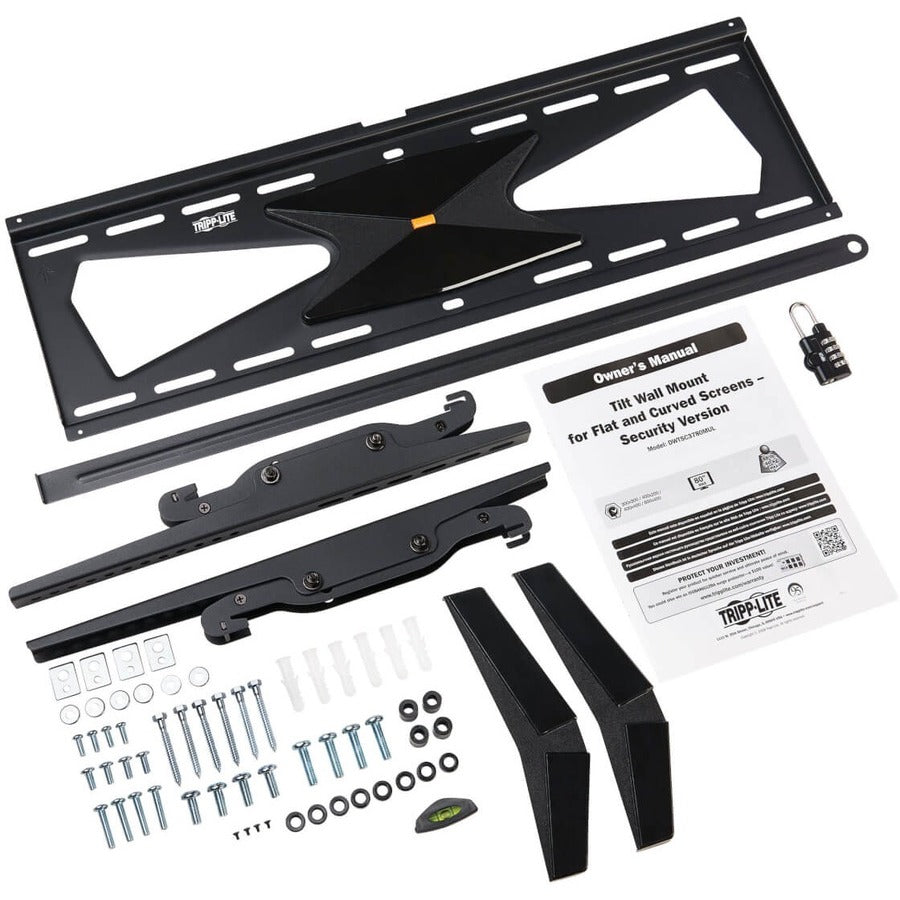 Support mural Tripp Lite by Eaton DWTSC3780MUL pour écran plat, moniteur, téléviseur - Noir DWTSC3780MUL