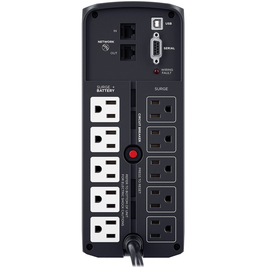 Système d'onduleur CyberPower CyberPower CP1000PFCLCDTAA conforme à la norme TAA CP1000PFCLCDTAA
