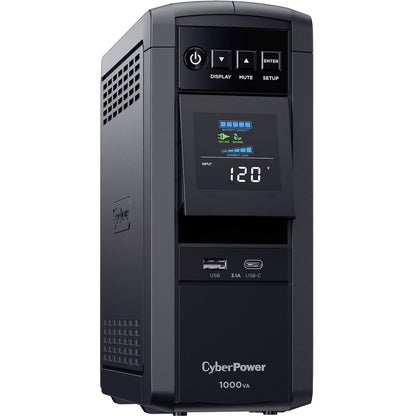 Système d'onduleur CyberPower CyberPower CP1000PFCLCDTAA conforme à la norme TAA CP1000PFCLCDTAA