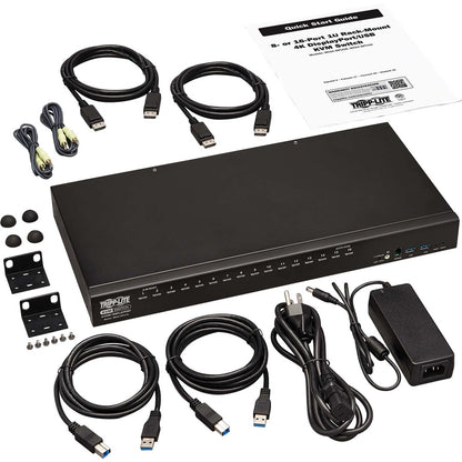 Commutateur KVM DisplayPort/USB 16 ports Tripp Lite par Eaton B024-DPU16 B024-DPU16