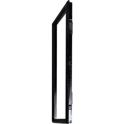 Bague de couleur Tripp Lite par Eaton pour insert de style européen, 22,5 x 45 mm, noir N042E-WHMR