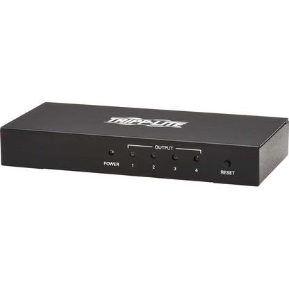 Répartiteur HDMI 4 ports Tripp Lite par Eaton - UHD 4K, adaptateurs de prise internationaux B118-004-UHDINT