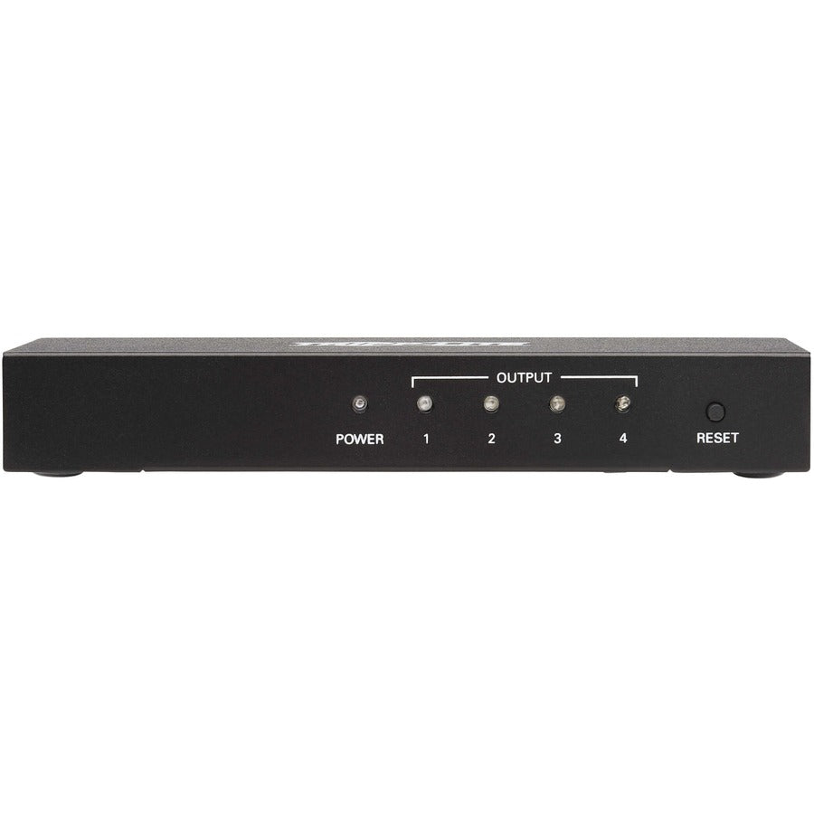Répartiteur HDMI 4 ports Tripp Lite par Eaton - UHD 4K, adaptateurs de prise internationaux B118-004-UHDINT