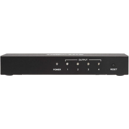 Répartiteur HDMI 4 ports Tripp Lite par Eaton - UHD 4K, adaptateurs de prise internationaux B118-004-UHDINT