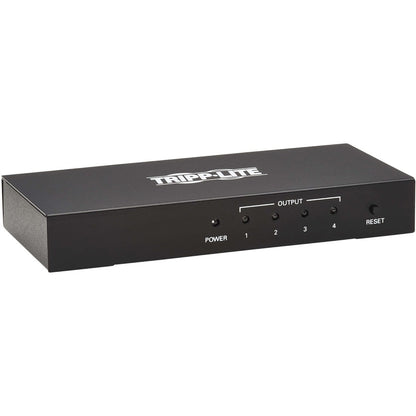 Répartiteur HDMI 4 ports Tripp Lite par Eaton - UHD 4K, adaptateurs de prise internationaux B118-004-UHDINT