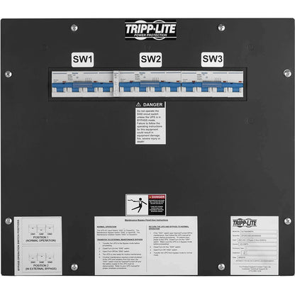 Panneau de dérivation de maintenance UPS Tripp Lite par Eaton pour SUTX20K - 4 disjoncteurs SUT20KMBPX