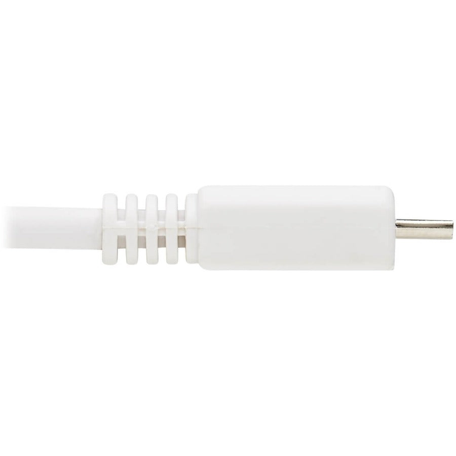 Câble antibactérien Tripp Lite Safe-IT USB-A vers USB Micro-B (M/M), USB 2.0, blanc, 1,8 m U050AB-006-WH