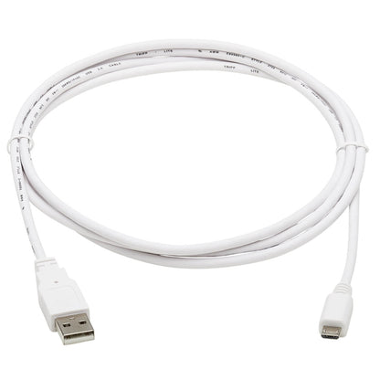 Câble antibactérien Tripp Lite Safe-IT USB-A vers USB Micro-B (M/M), USB 2.0, blanc, 1,8 m U050AB-006-WH