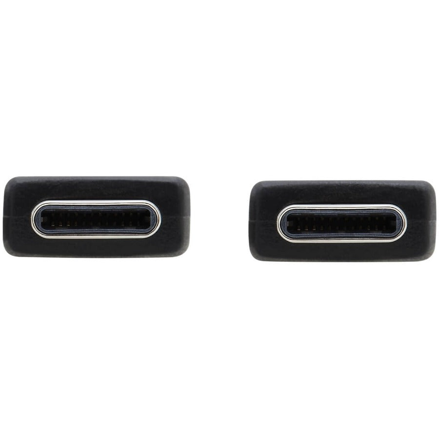 Câble plat USB-C vers USB-C Tripp Lite par Eaton U420-003-G2-FL, M/M, noir, 3 pi. U420-003-G2-FL