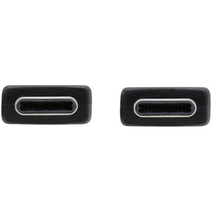 Câble plat USB-C vers USB-C Tripp Lite par Eaton U420-003-G2-FL, M/M, noir, 3 pi. U420-003-G2-FL